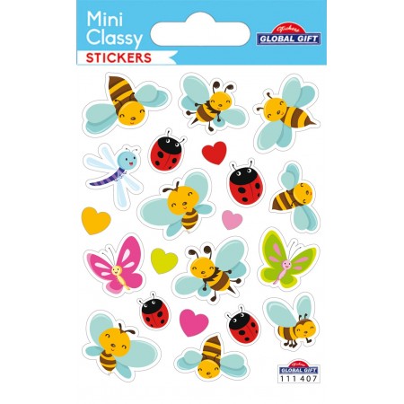 Abeilles coccinelles - Stickers Mini Classy