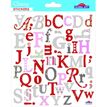 Lettres - Stickers Classy