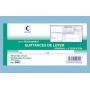 Carnet "Quittances de loyer" - 105 x 210 - 50 tripli - Elve