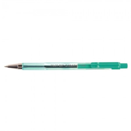 Stylo à bille rétractable BPS-Matic Fine, vert PILOT