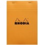 Bloc agrafé N°16 A5 80 feuillets petits carreaux 5/5 80 g. - Orange RHODIA