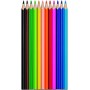 Crayons de couleur COLOR'PEPS, triangulaire,étui métal de 12 MAPED