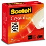 Ruban adhesif Crystal Clear 600, 19 mm x 33 m SCOTCH 3M