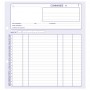 Carnet "Commandes" - 210 x 210 - 50 dupli Elve