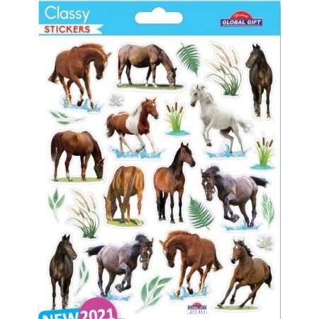 Chevaux - Stickers Classy