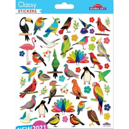 Oiseaux - Stickers Classy - Global Gift