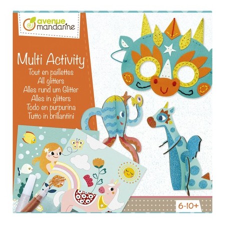 Coffret créatif, Multi Activity, Tout en paillettes