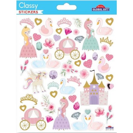 Princesses féériques - Stickers Classy