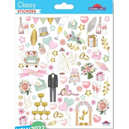 Mariage - Stickers Classy