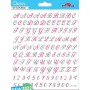 Lettres et chiffres paillettes - Stickers Classy