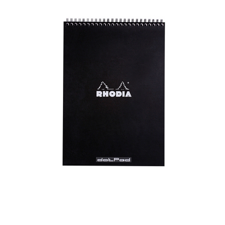 Notepad A4 80 pages DOT 80 g. - Noir RHODIA