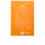 Bloc agrafé dotPad N°19 A4+ 80 feuillets DOT 80 g. - Orange RHODIA