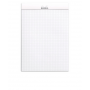 Bloc agrafé N°16 A5 80 feuillets petits carreaux 5/5 80 g. - Blanc - Rhodia