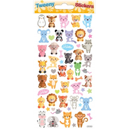 Animaux tout mignons - Stickers Tweeny