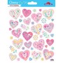 Coeurs Diamant - Stickers Classy