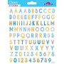 Chiffres et lettres 1.2 cm holographique - Stickers Classy