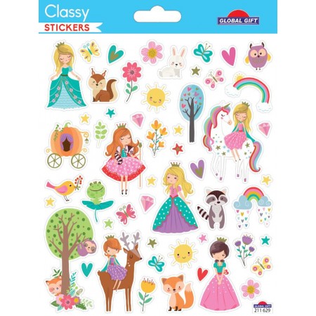 Princesses forêt - Sticker Classy