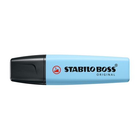 STABILO Surligneur BOSS ORIGINAL Pastel, fraicheur de bleu