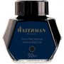 WATERMAN Flacon d'encre, contenu: 50 ml en verre, noir intense