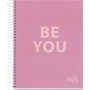 NoteBook A5 - Be You - recyclé - Miquelrius