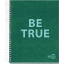 NoteBook A5 - Be True - recyclé - Miquelrius