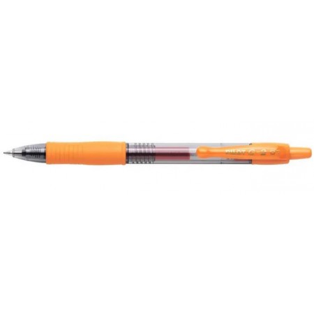 Stylo roller à encre gel G2 0.7 mm, Orange PILOT