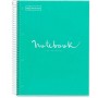 Notebook 1 Emotions A4 90g - 5x5 - Turquoise Miquelrius