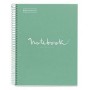 Notebook 1 Emotions A4 90g - 5x5 - Menthe Miquelrius