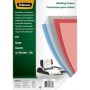 Fellowes Couverture - A4 - PVC 0,24 mm - transparent - 100 feuilles