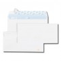 Bloc de 25 enveloppes blanches DL 110x220 90 g/m² précasées bande de protection