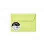 Paquet de 5 enveloppes Pollen 114x162mm 120g/m2 - Vert bourgeon