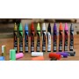 CHALK Marker craie - pointe moyenne 1.8 / 2.5 mm - Blanc - UNI