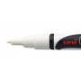 CHALK Marker craie - pointe moyenne 0.9 / 1.3 mm - Blanc - UNI