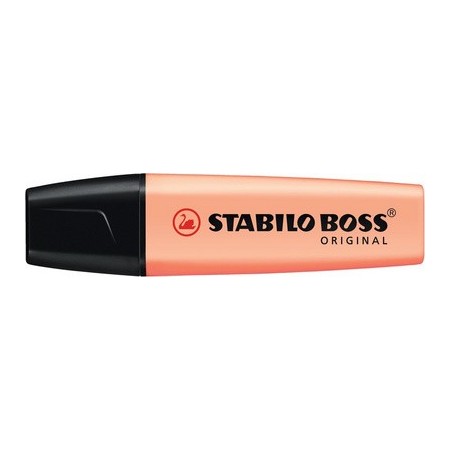 STABILO Surligneur "BOSS ORIGINAL" Pastel - Orange pastel