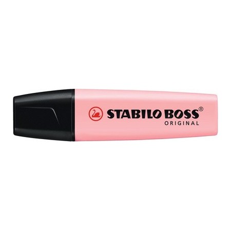 STABILO Surligneur "BOSS ORIGINAL" Pastel - Rouge pastel