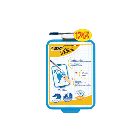 BIC Ardoise Velleda, dimensions: (L)190 x (H)260 mm, blanche