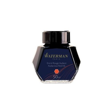 WATERMAN Flacon d'encre, contenu: 50 ml, Rouge Audace