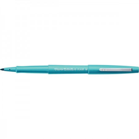 Stylo feutre Flair Original, bleu turquoise PAPER MATE