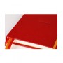 Rhodiarama Goalbook rembordé rigide A5 240 pages dot papier ivoire 90g - Coquelicot