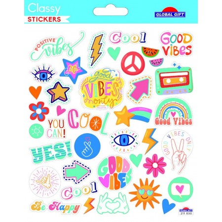 Good vibes - Stickers Classy