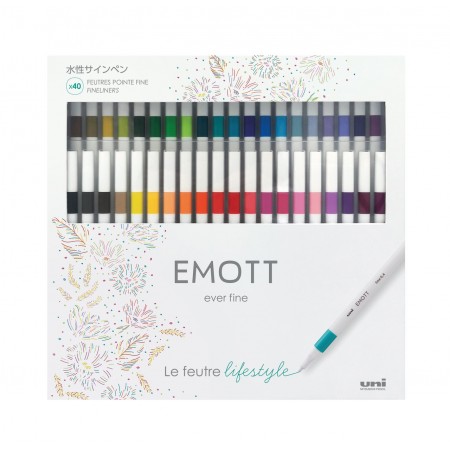 Coffret de feutres Emott - Noël - 40 pièces