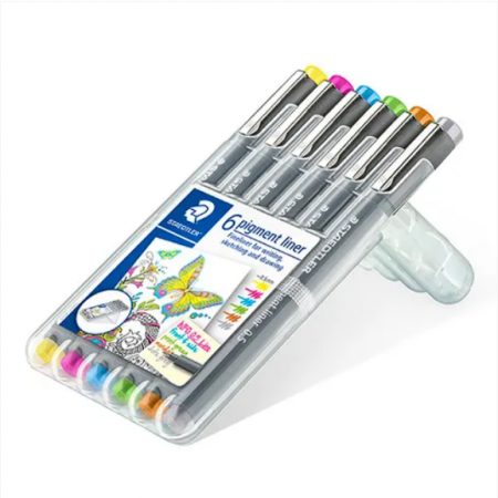 ETUI 6 STYLOS FEUTRE PRECISION FINELINER