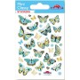 Papillons bleus - Stickers Mini Classy