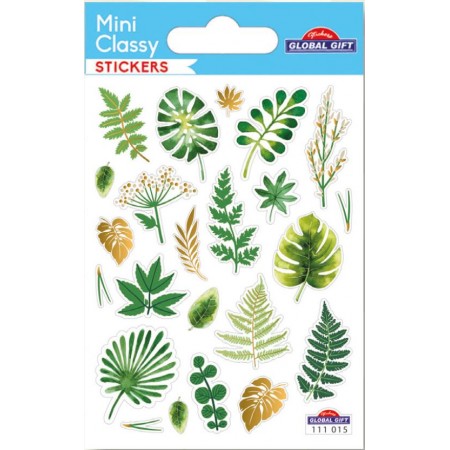 Feuilles tropicales - Stickers Mini Classy