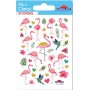 Flamant rose - Stickers Mini Classy