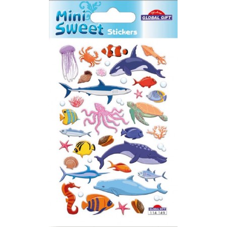 Animaux de la mer - Stickers Mini Sweet