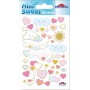 Coeur et nuage - Stickers Mini Sweet