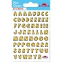 Lettres dorées - Stickers Mini Classy