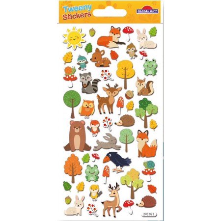 Animaux de la forêt - Stickers Tweeny