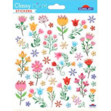 Fleurs - Sticker Classy - Global Gift